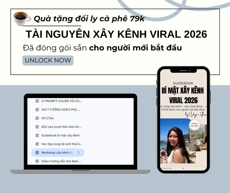 BỘ TÀI NGUYÊN XÂY KÊNH VIRAL 2026